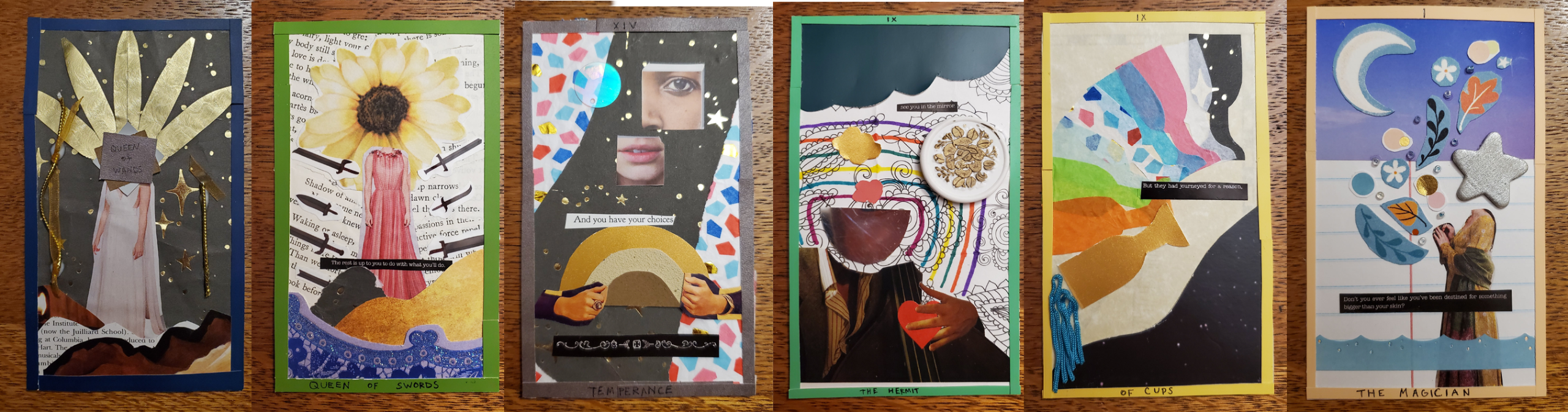 Collage Tarot Series